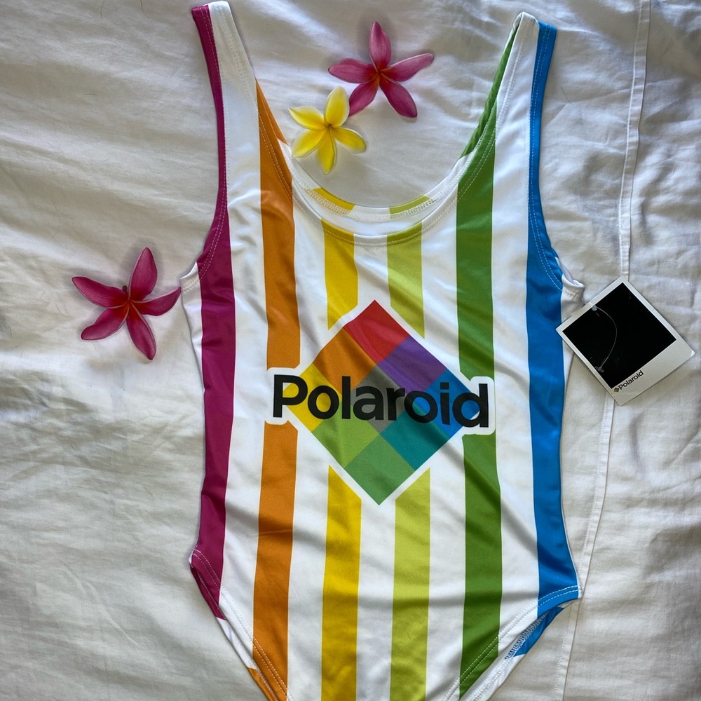 POLAROID one piece bathing suit